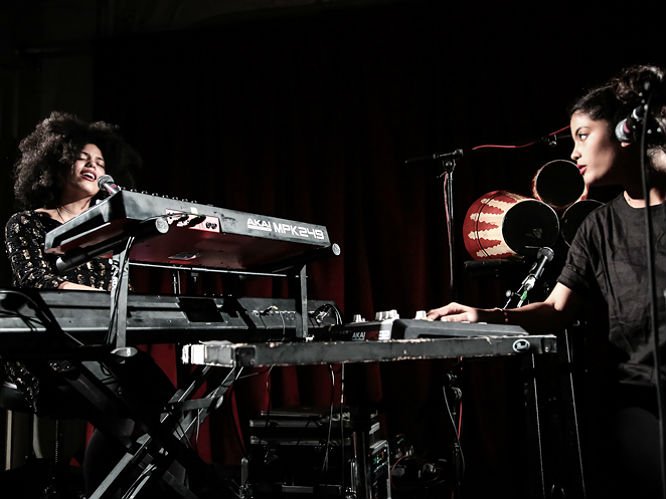 
Ibeyi: There's an intense depth and richness to Ibeyi's music to which their studio recordings don't quite do justice. Songs like 'Ghosts' and 'Mama Says' received criminally little radio airplay, but it's their live show that truly sets the duo apart from the rest - combining their passion for contemporary hip hop and soul with Yoruban chants and bata drums to create a truly mesmerising, and unforgettable, performance. 